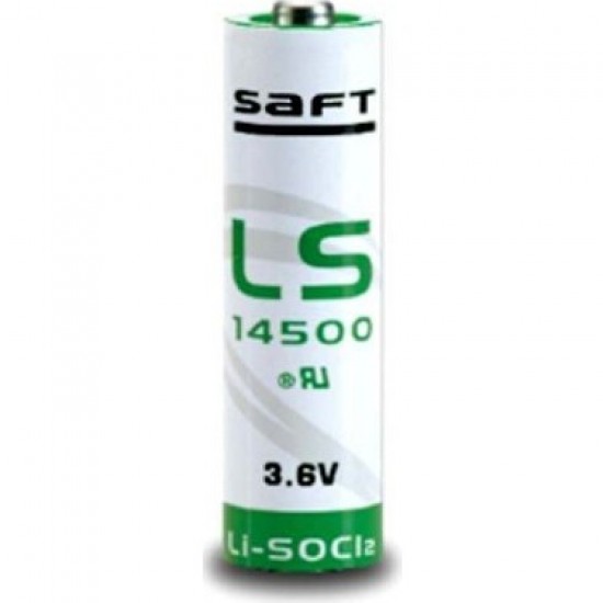 Saft Ls14500 Aa Size Lithium Pil
